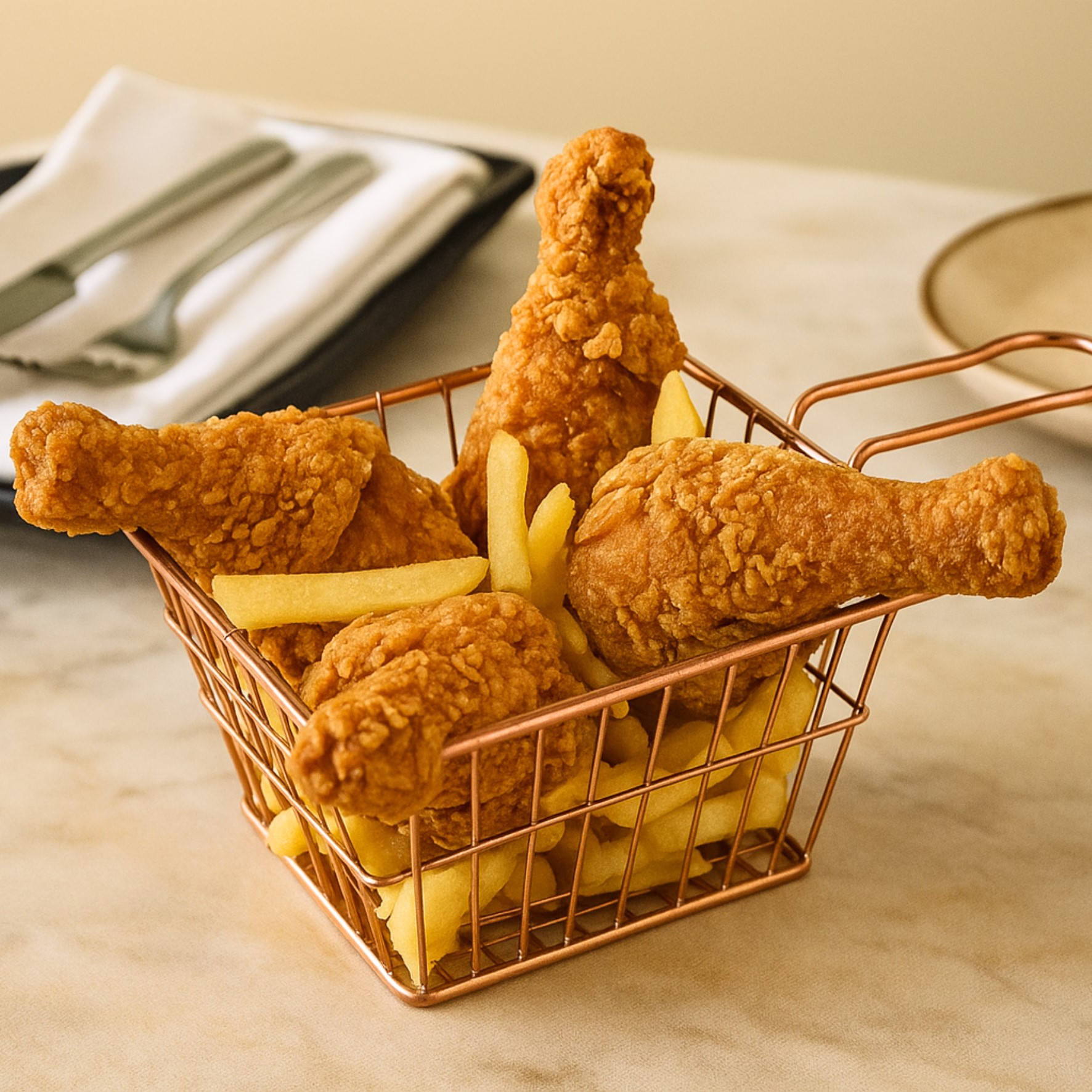 Chicken Drumstick Fries