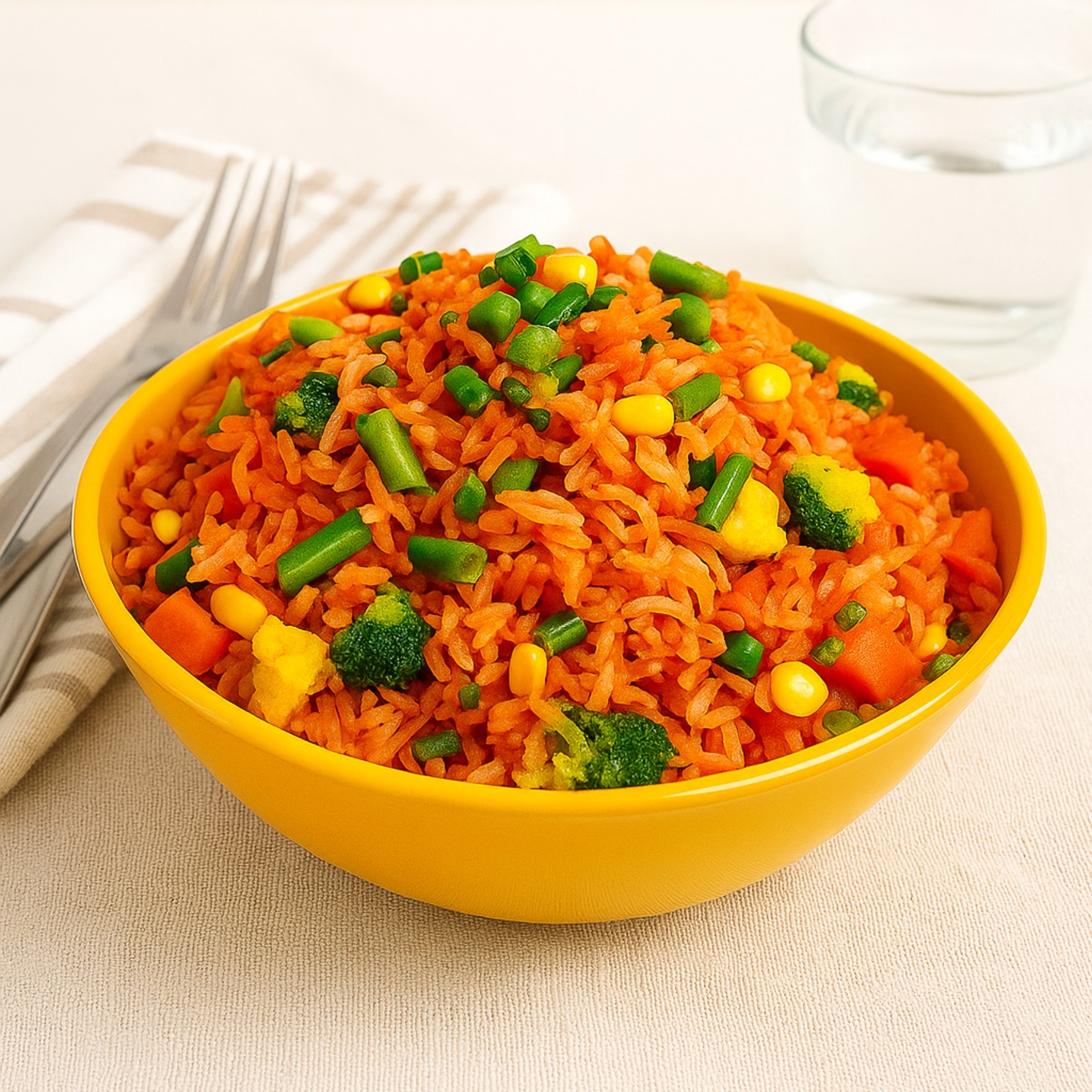 Schezwan Vegetable Fried Rice