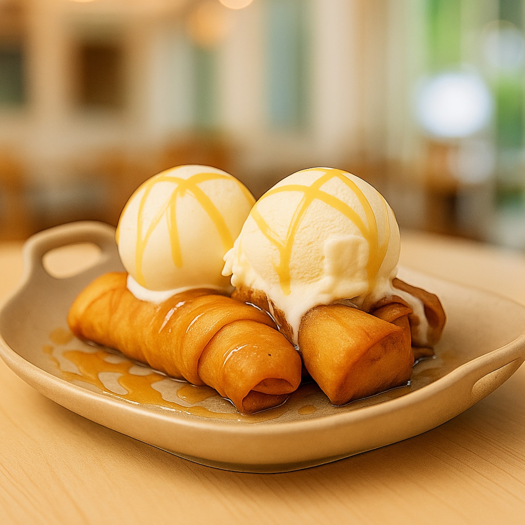 Banana Spring Roll